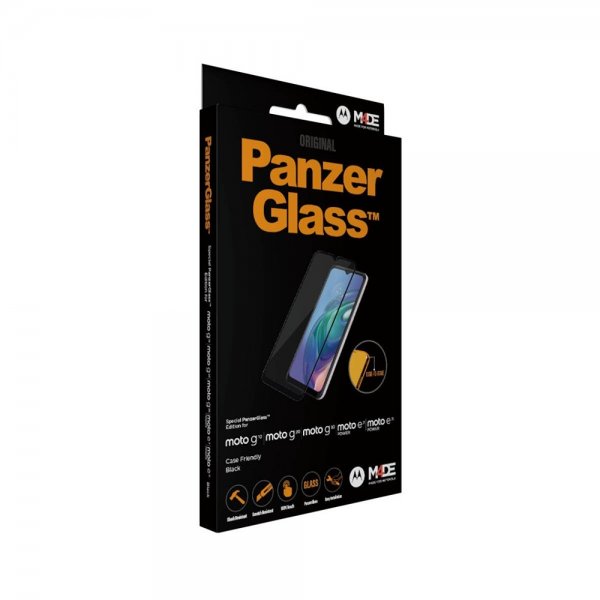 PanzerGlass Motorola Moto G10/G20/G30/E7 Power/E7i Power Skjermbeskytter Edge-to-Edge
