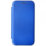 Motorola moto g200 5G Etui Karbonfibertekstur Blå