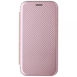 Motorola moto g200 5G Etui Karbonfibertekstur Rosegull