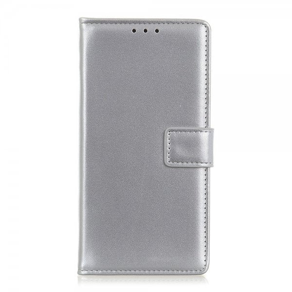 Motorola moto g200 5G Etui Skinntekstur Sølv