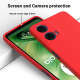 Motorola Moto G24 Power Deksel med Stropp Silikon Rød