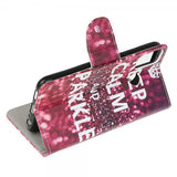 Motorola Moto G30 Etui Motiv Keep Calm and Sparkle