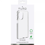 Puro Motorola moto g51 5G Deksel Nude Transparent
