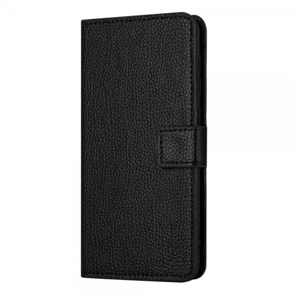 Motorola Moto G54 Etui Litchi Svart