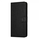 Motorola Moto G54 Etui Litchi Svart