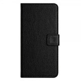 Motorola Moto G54 Etui Litchi Svart