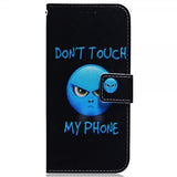 Motorola Moto G62 5G Etui Motiv Don't Touch My Phone