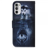 Motorola Moto G62 5G Etui Motiv Hund Og Ulv