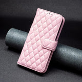 Motorola Moto G62 5G Etui Rombemønster Rosa