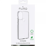 Puro Motorola moto g71 5G Deksel Nude Transparent