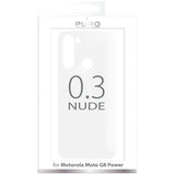 Puro Motorola Moto G8 Power Deksel Nude Transparent