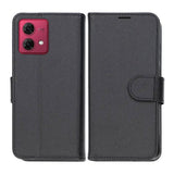 Motorola Moto G84 Etui med Stativ Svart