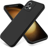 Motorola Moto G84 Deksel med Stropp Silikon Svart