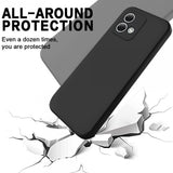 Motorola Moto G84 Deksel med Stropp Silikon Svart