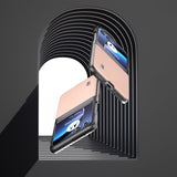 ABEEL Motorola Razr 40 Ultra Deksel Ekte Skinn Rosa