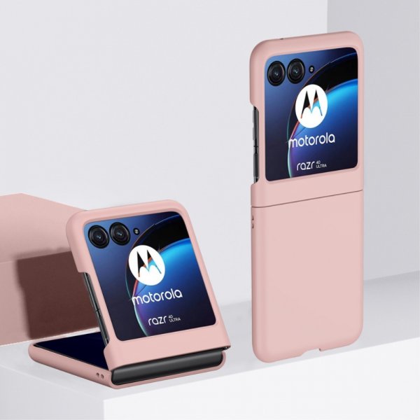 Motorola Razr 40 Ultra Deksel Ultra Thin Rosa