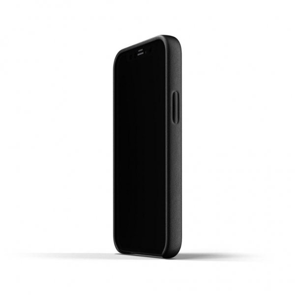 Mujjo iPhone 12 Mini Deksel Full Leather Case Tan