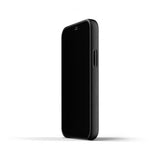 Mujjo iPhone 12 Mini Deksel Full Leather Case Svart
