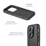 Mujjo iPhone 15 Pro Deksel Shield Case Svart