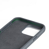 Mujjo iPhone 15 Pro Max Deksel Shield Case Steel Blue