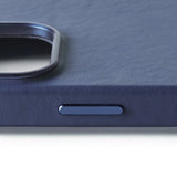 Mujjo iPhone 16 Pro Deksel Full Leather Case Monaco Blue