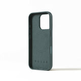 Mujjo iPhone 16 Pro Deksel Full Leather Case Livid Green