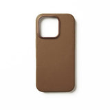 Mujjo iPhone 16 Pro Deksel Full Leather Case Dark Tan