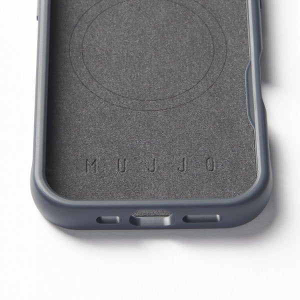 Mujjo iPhone 16 Pro Deksel Shield Case Svart