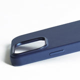 Mujjo iPhone 16 Pro Max Deksel Full Leather Case Monaco Blue