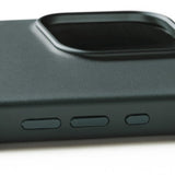 Mujjo iPhone 16 Pro Max Deksel Full Leather Case Livid Green