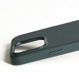 Mujjo iPhone 16 Pro Max Deksel Full Leather Case Livid Green
