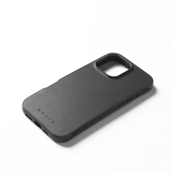 Mujjo iPhone 16 Pro Max Deksel Shield Case Svart