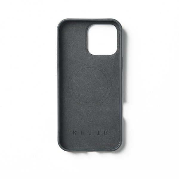 Mujjo iPhone 16 Pro Max Deksel Maiz Case Steel Blue