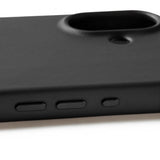Mujjo iPhone 17 Deksel Full Leather Case MagSafe Svart