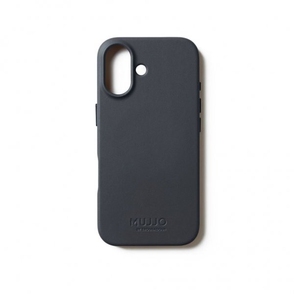 Mujjo iPhone 17 Deksel Full Leather Case MagSafe Basalt