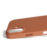 Mujjo iPhone 17 Deksel Full Leather Case MagSafe Tan