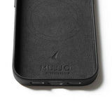 Mujjo iPhone 17 Pro Deksel Full Leather Case MagSafe Svart