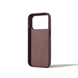Mujjo iPhone 17 Pro Deksel Full Leather Case MagSafe Bronze Red