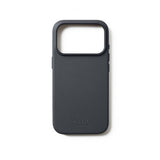 Mujjo iPhone 17 Pro Deksel Full Leather Case MagSafe Basalt