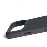 Mujjo iPhone 17 Pro Deksel Full Leather Case MagSafe Basalt