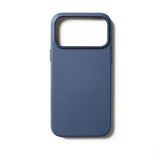 Mujjo iPhone 17 Pro Max Deksel Full Leather Case MagSafe Monaco Blue