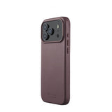 Mujjo iPhone 17 Pro Max Deksel Full Leather Case MagSafe Bronze Red