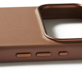 Mujjo iPhone 17 Pro Max Deksel Full Leather Case MagSafe Tan