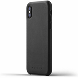 Mujjo iPhone X/Xs Deksel Full Leather Case Grå