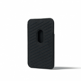 Mujjo Kortholder Full Leather Magnetic Wallet Svart