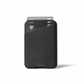 Mujjo Kortholder Full Leather Magnetic Wallet Svart