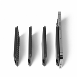 Mujjo Kortholder Full Leather Magnetic Wallet Svart