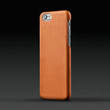 Mujjo iPhone 6/6S Deksel Full Leather Case Tan