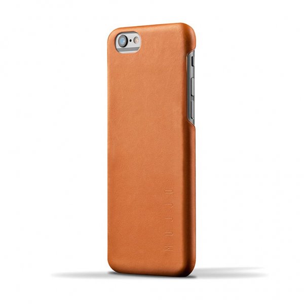 Mujjo iPhone 6/6S Deksel Full Leather Case Tan