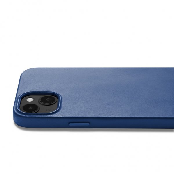 Mujjo iPhone 14 Plus Deksel Full Leather Case MagSafe Svart